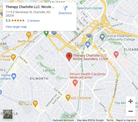 Therapy Charlotte on Google Maps